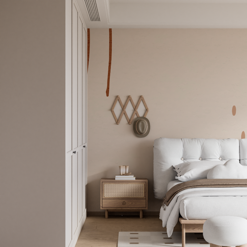 Papier peint theme cocoon mural