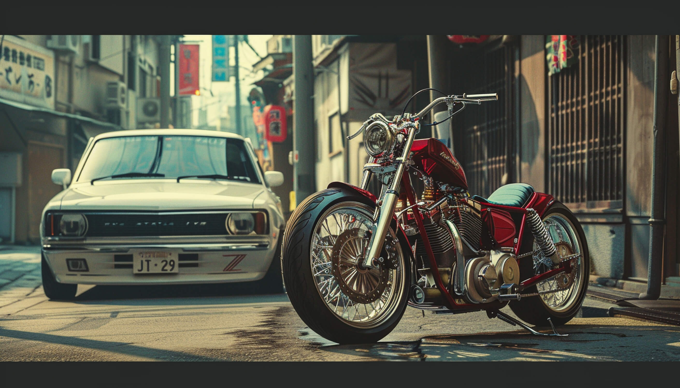 Papier Peint Moto Et Voiture