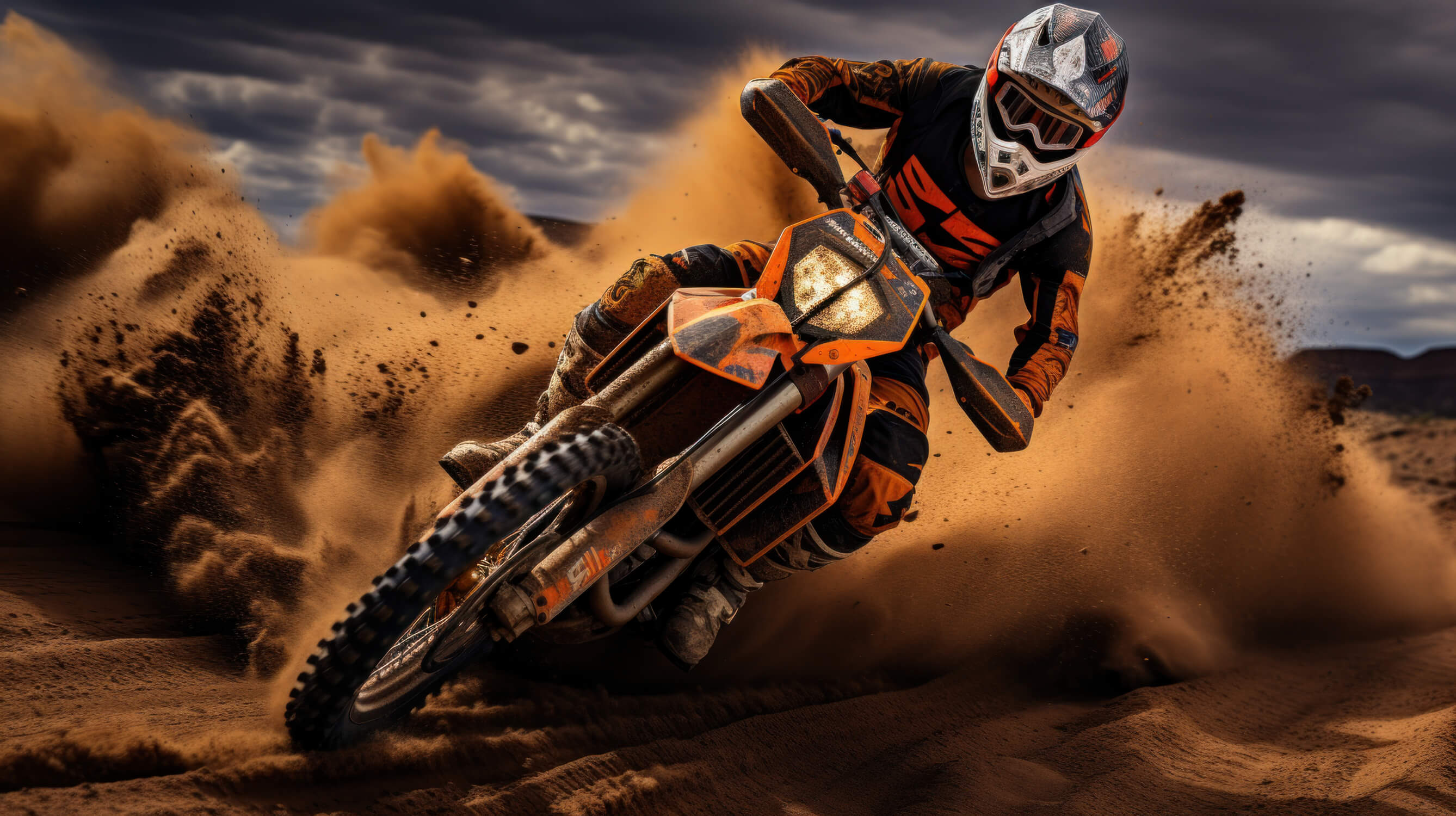Papier Peint Moto Cross Ktm