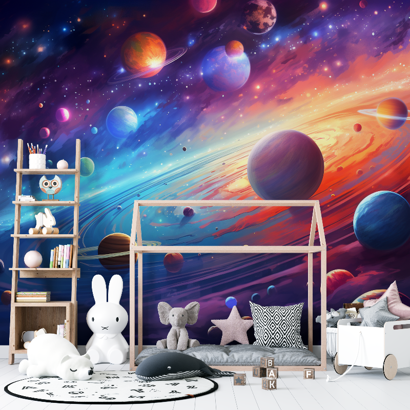 Papier peint espace galaxie 12