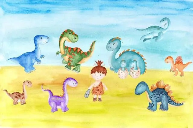 Papier Peint Autocollant Dinosaure