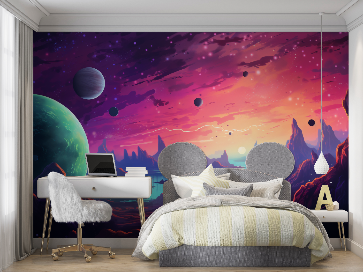 Papier peint xxl espace ados mur chambre panoramique