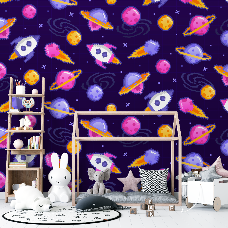 Papier peint mural espace 12