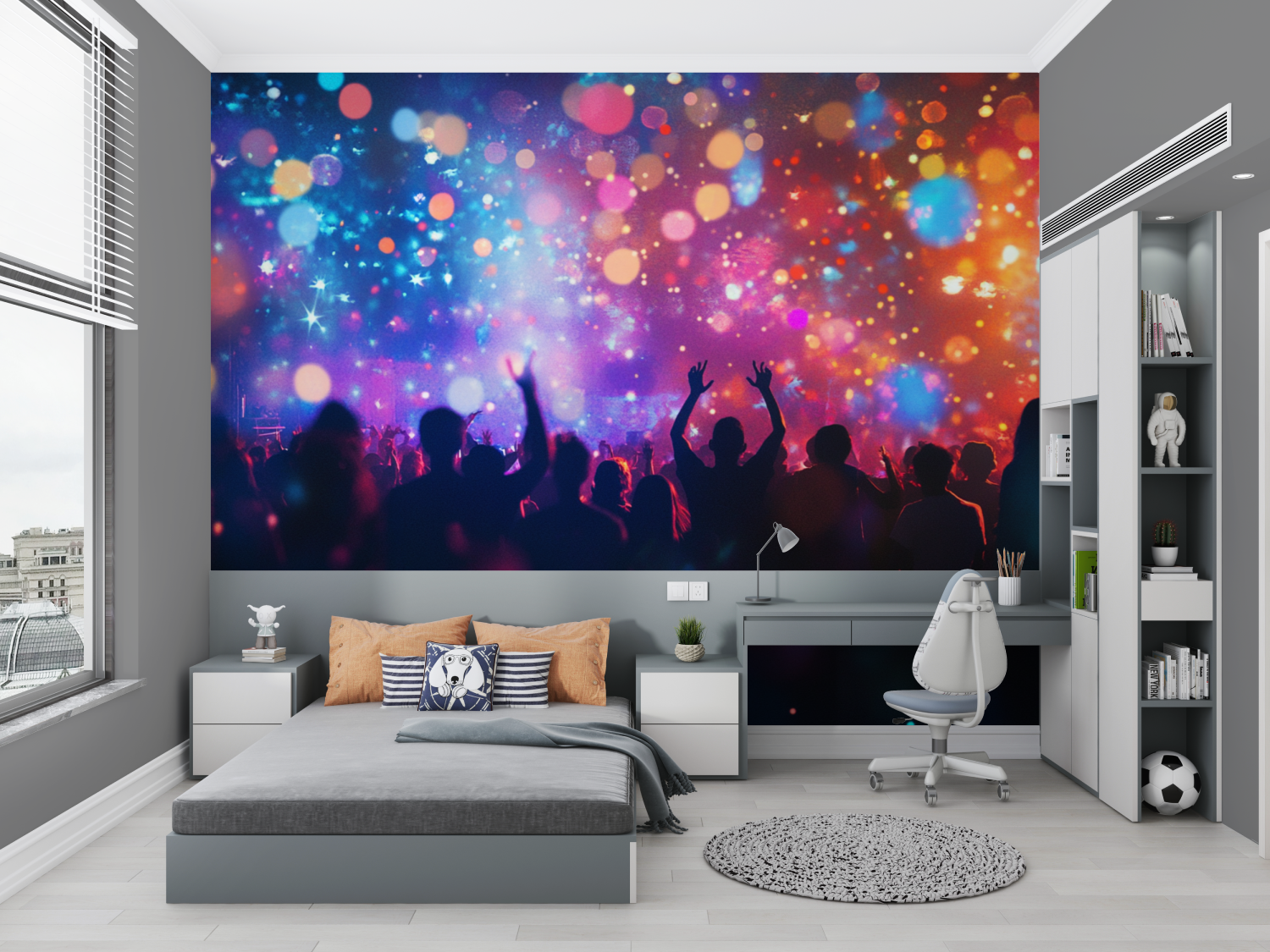 Papier peint festival musique chambre petit