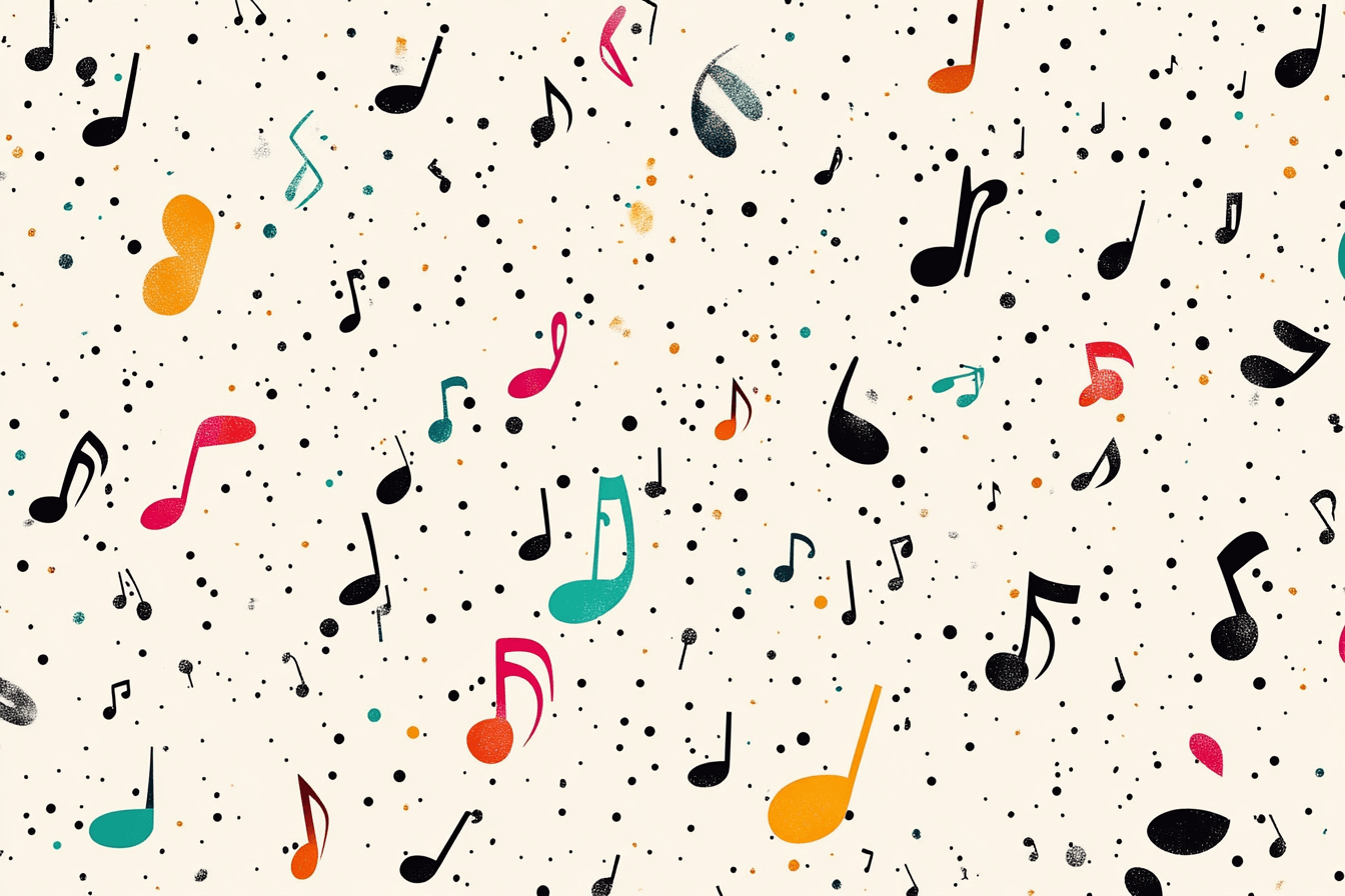 Papier Peint Frise Musique