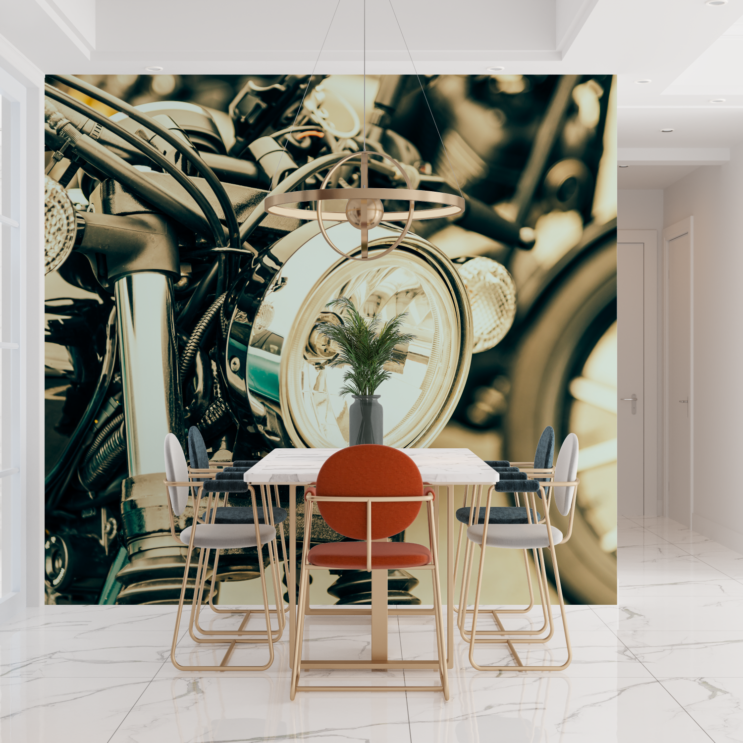 Papier peint moto harley davidson tendances
