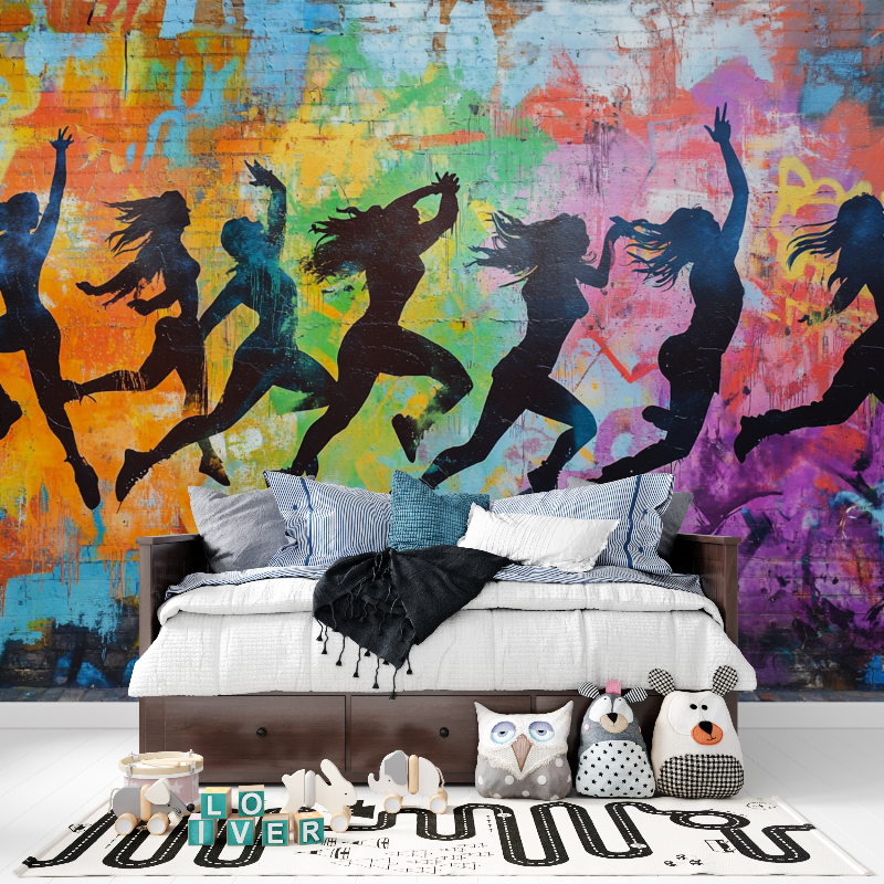 Papier peint jeune hip hop tapisserie pour ado