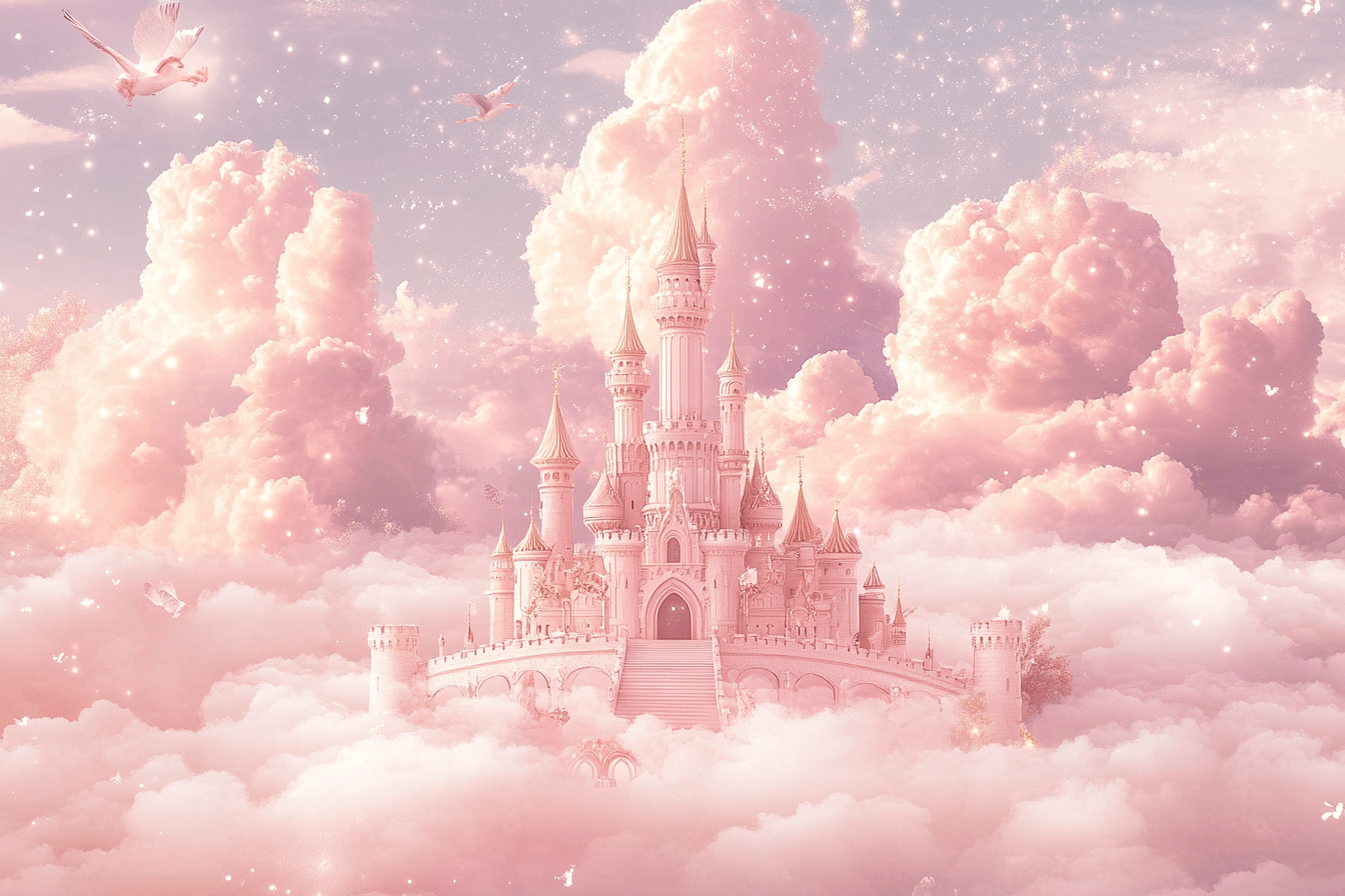 Papier Peint Chambre Fille Château
