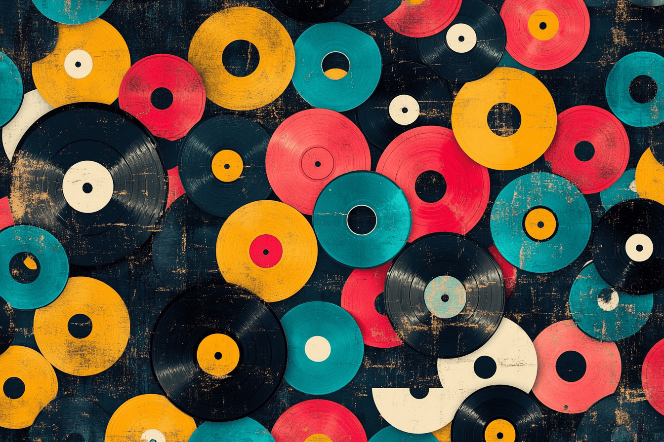 Papier Peint Vinyles Rétro