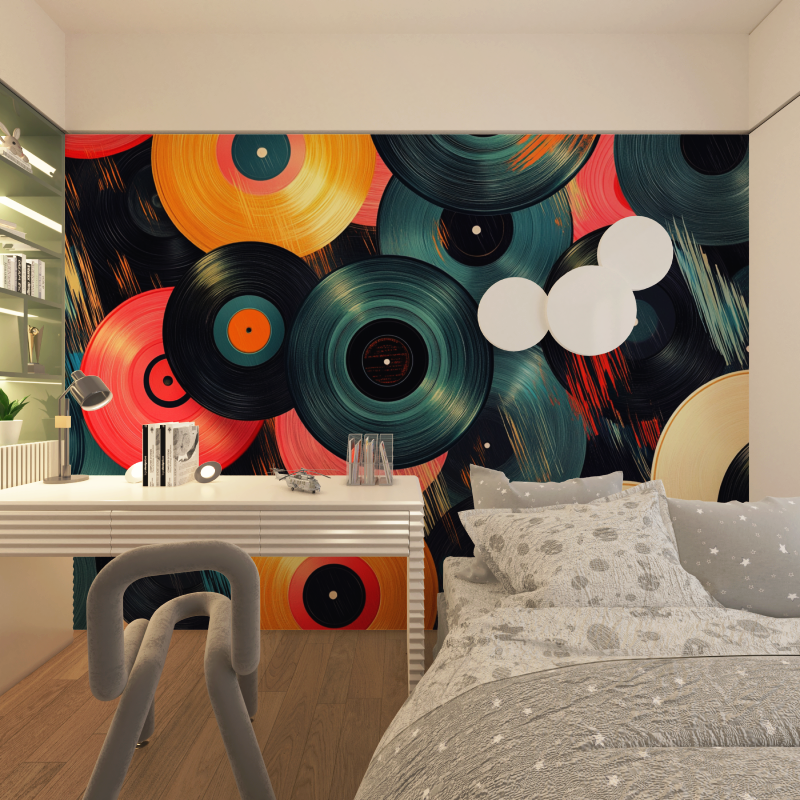 Papier peint de musique chambre adolescents