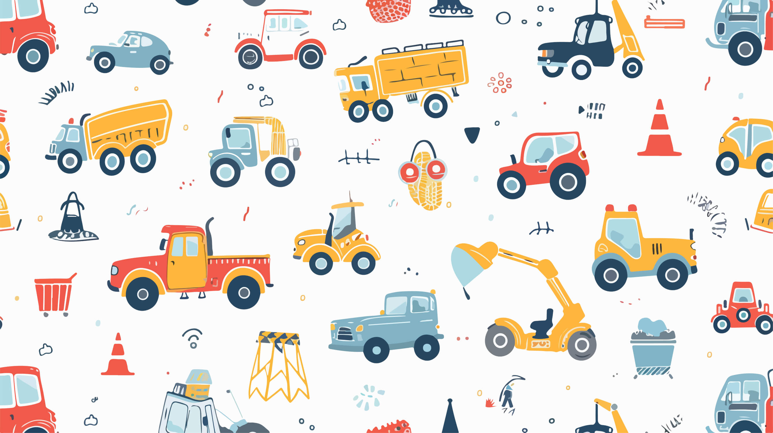 Papier Peint Enfant Camion