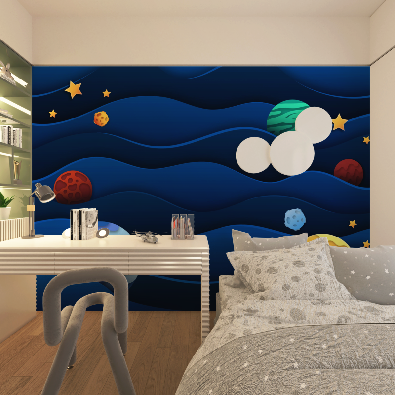 Papier peint chambre garcon espace chambre adolescents