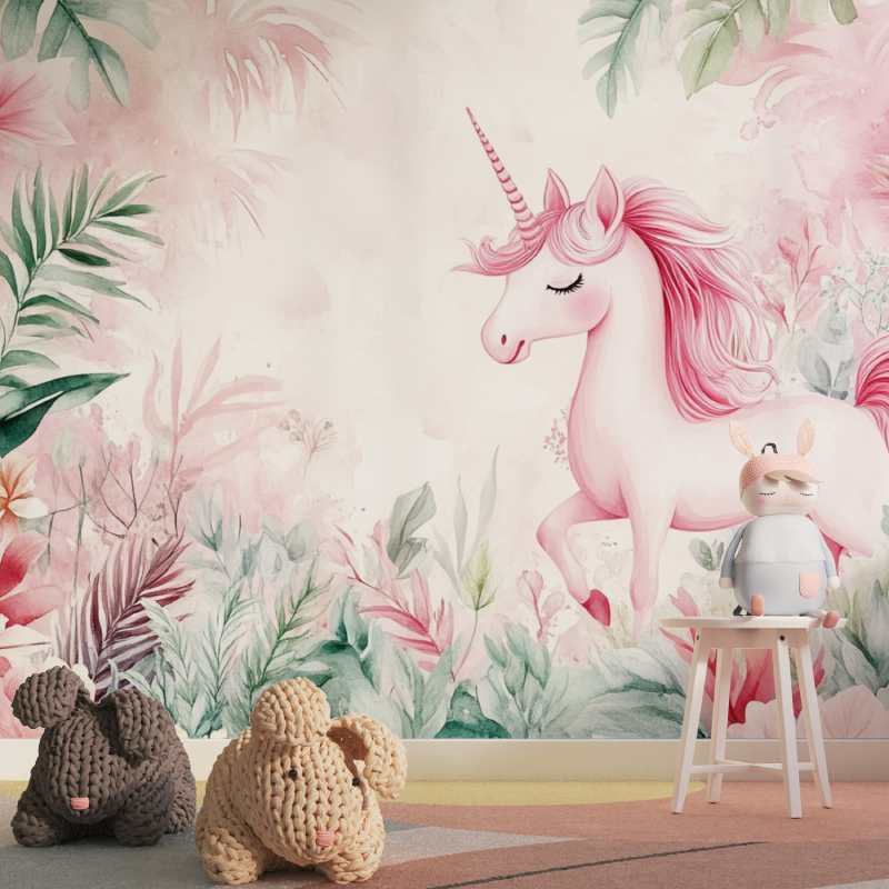Papier peint deco chambre licor...orne tapisserie pour fille