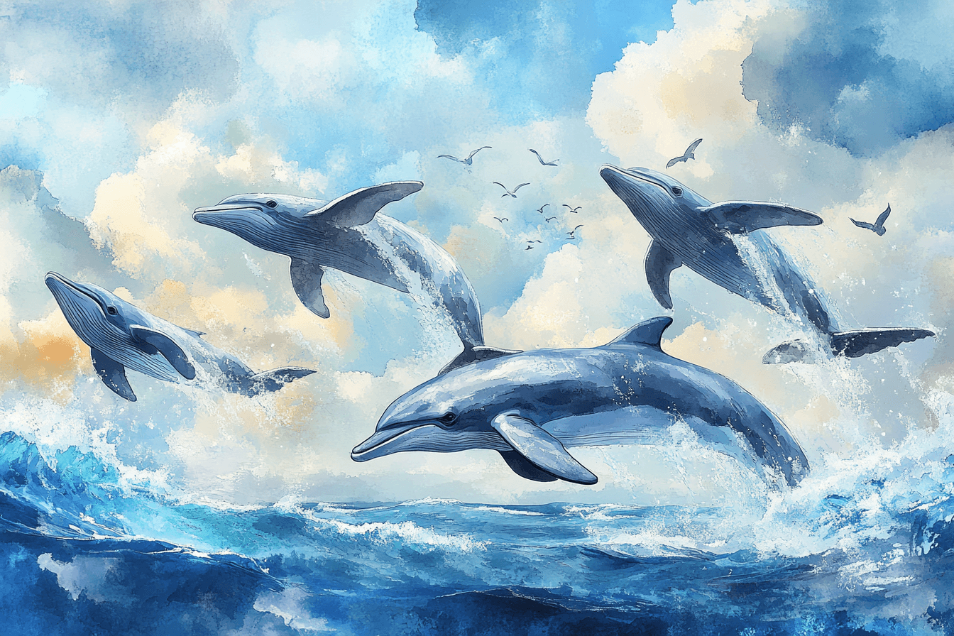 Papier Peint Panoramique Aquelle Baleine