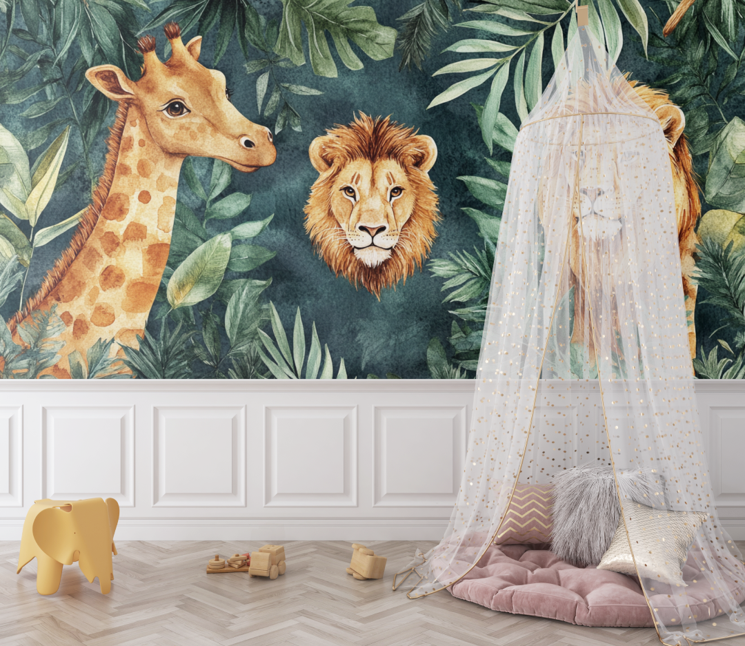 Papier peint jungle co bebe