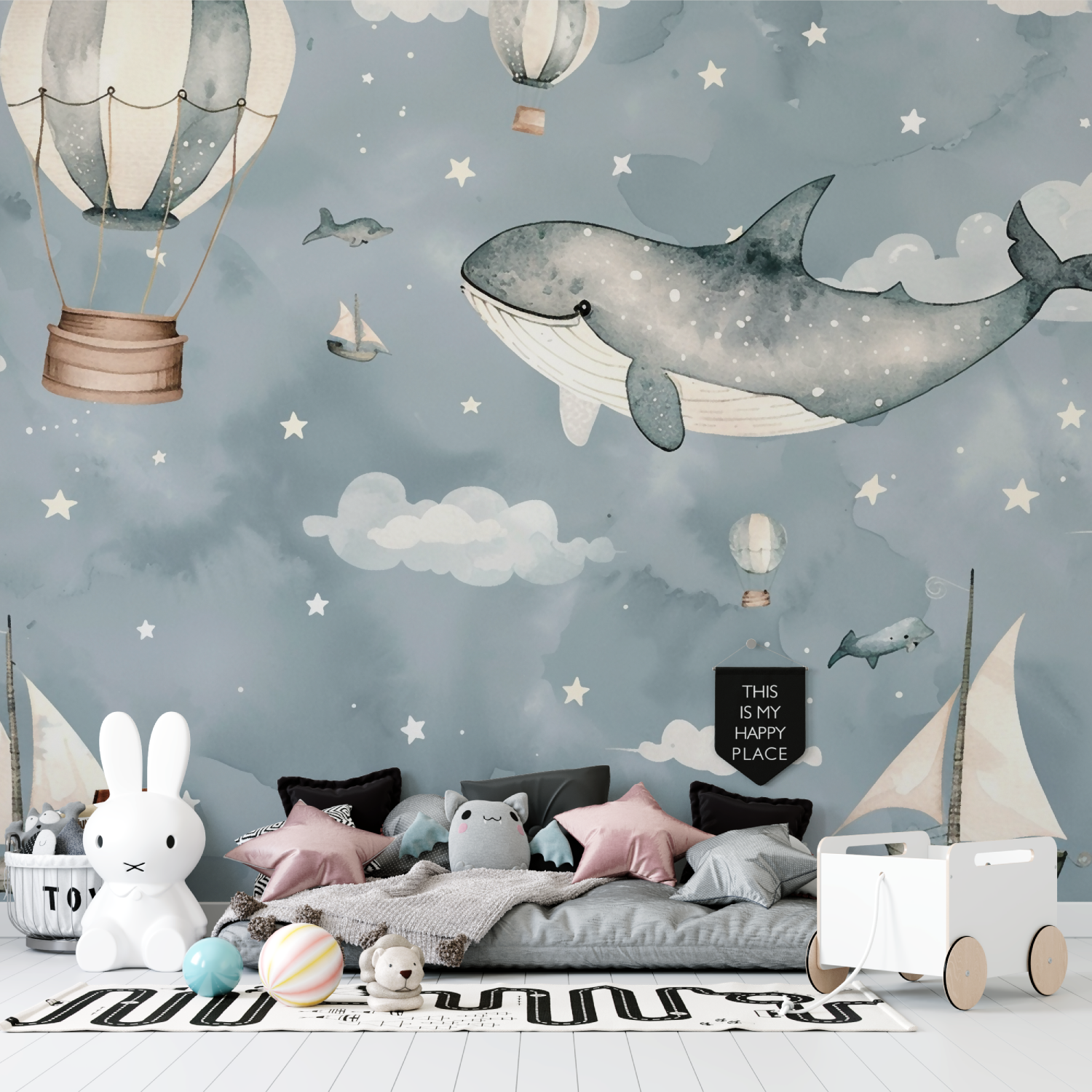 Papier Peint Enfant Garçon - chambre petit