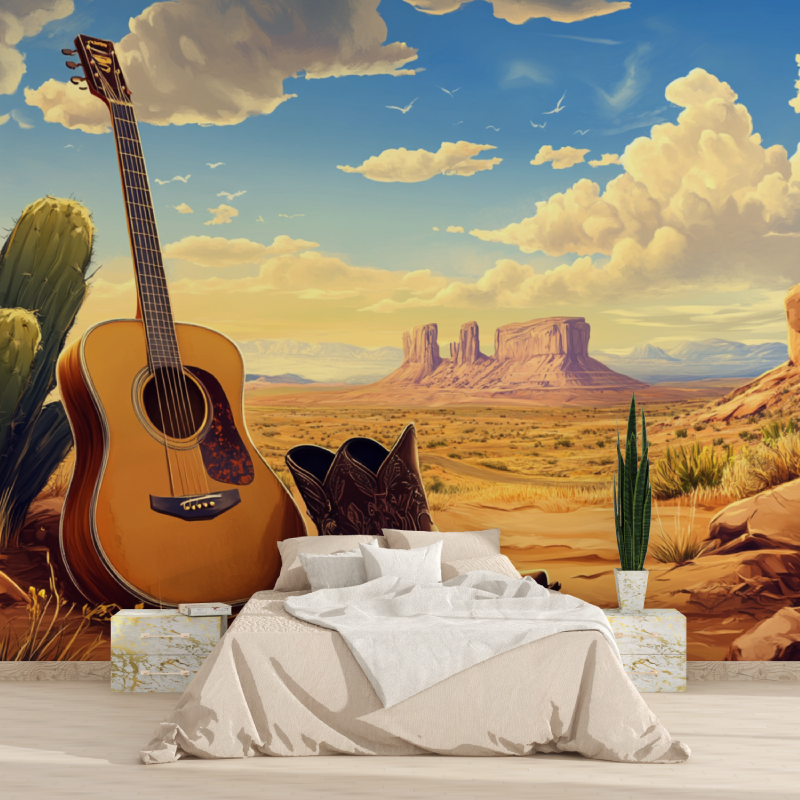 Papier peint musique country 1815