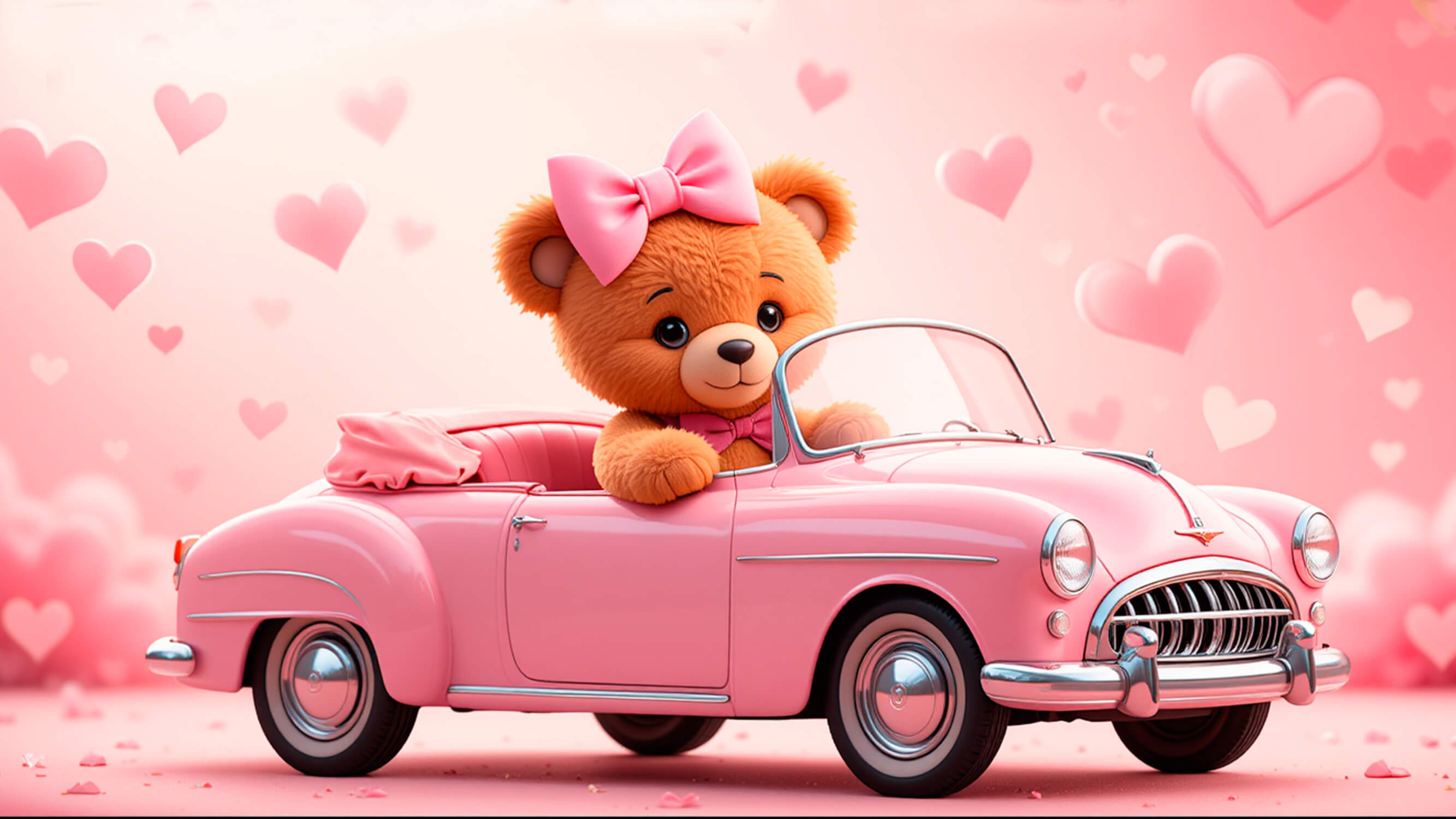 Papier Peint Pour Chambre Voiture Fille