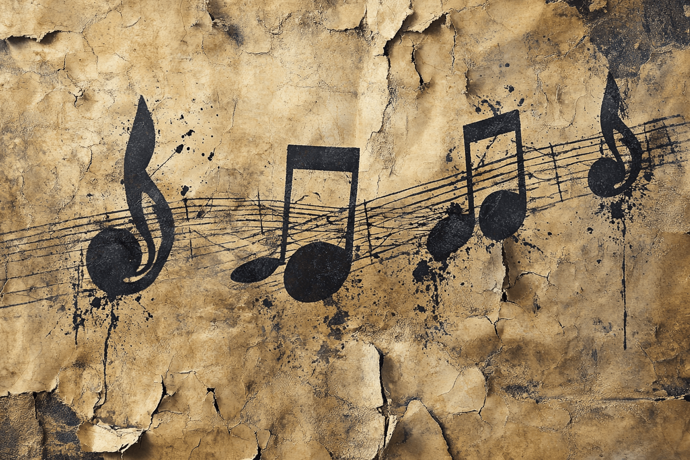 Papier Peint Partition De Musique