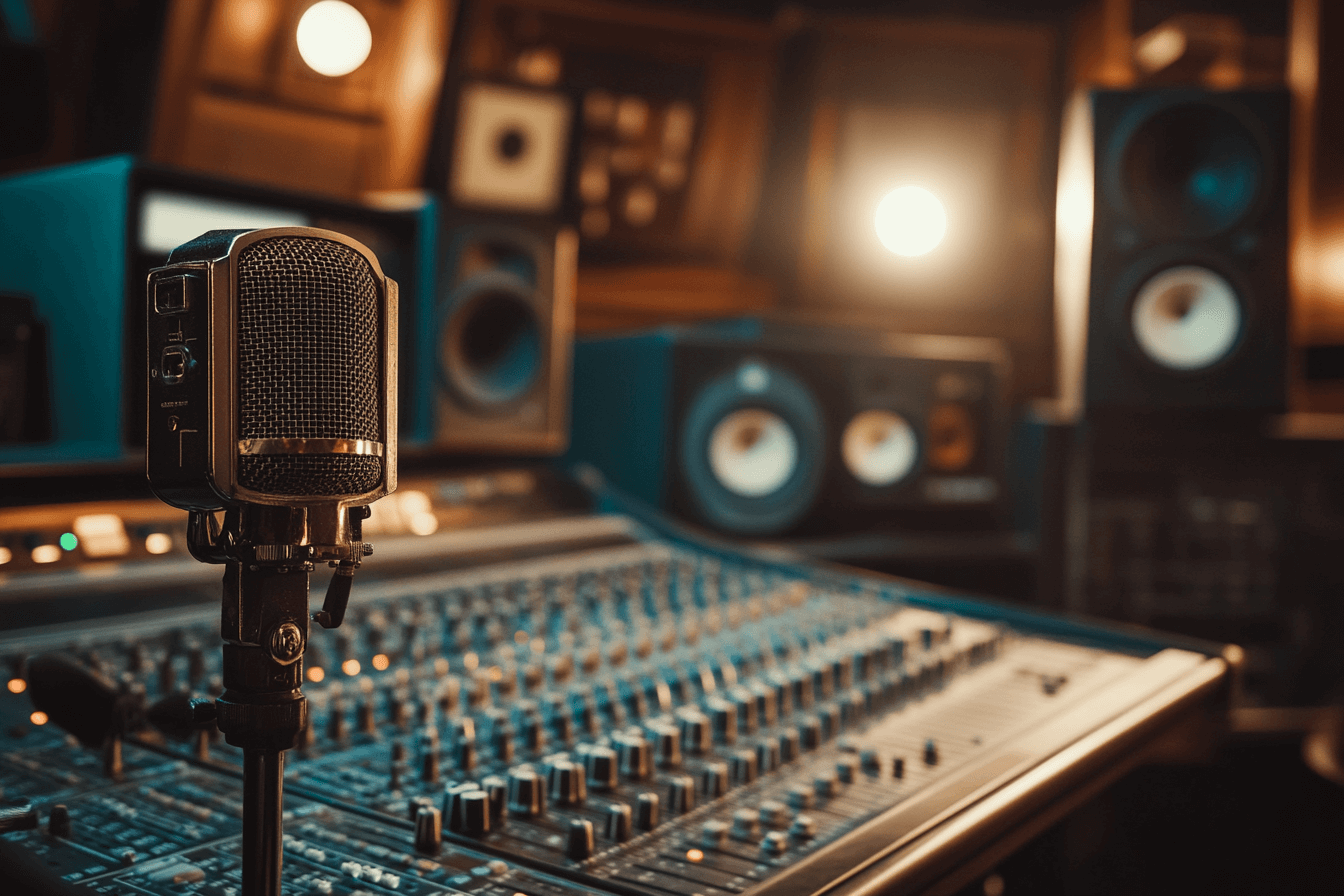 Papier Peint Studio Musique