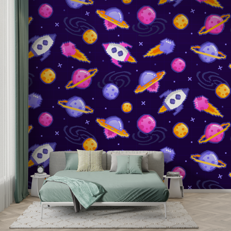 Papier peint mural espace murs