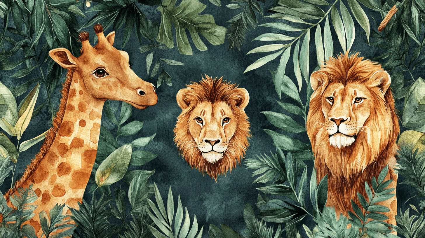 Papier Peint Jungle & Co.