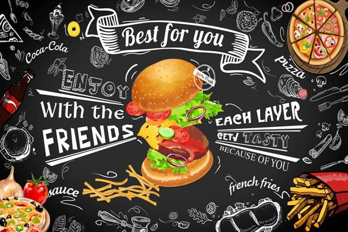 Papier Peint Mural Snack
