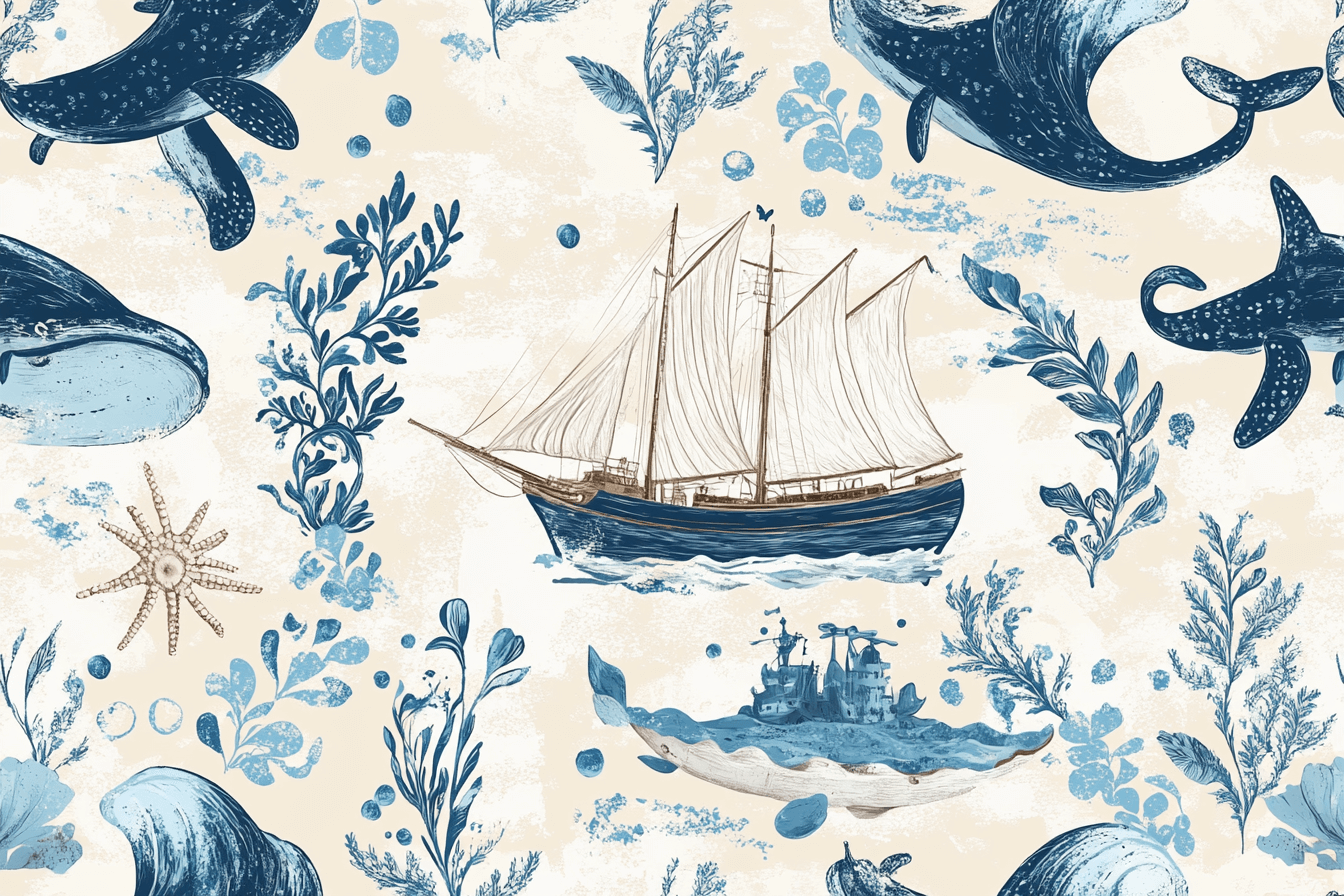 Papier Peint Marin Nautique et Océan