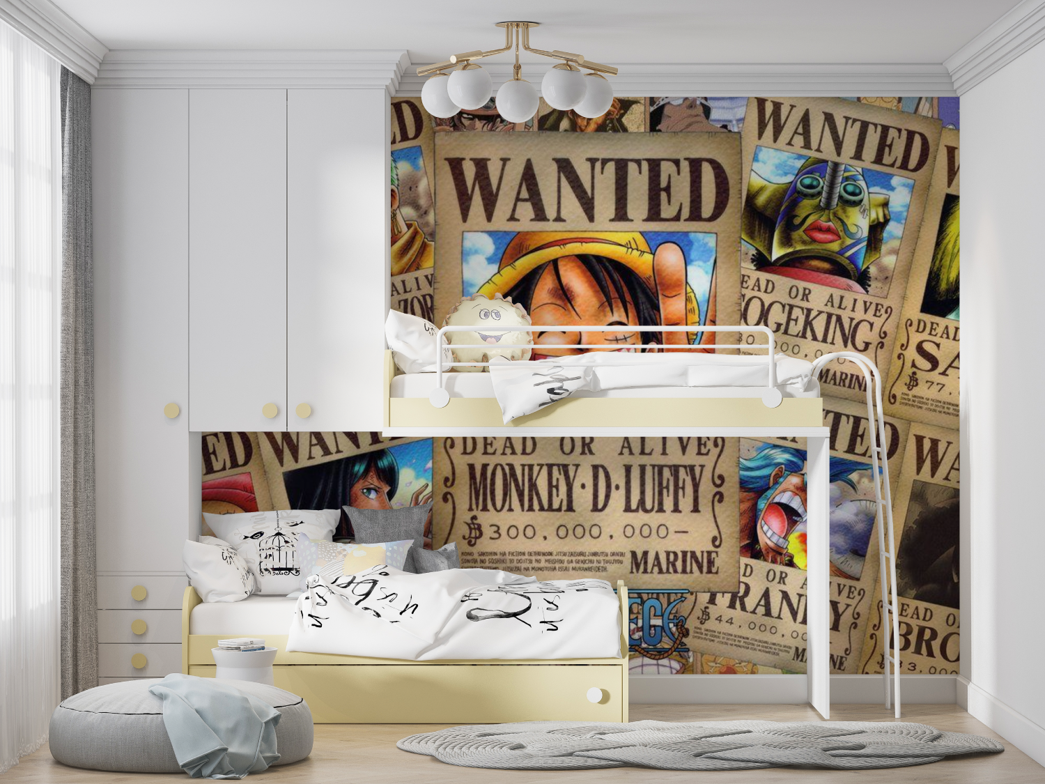 Papier Peint One Piece Affiches De Prime - mur panoramique