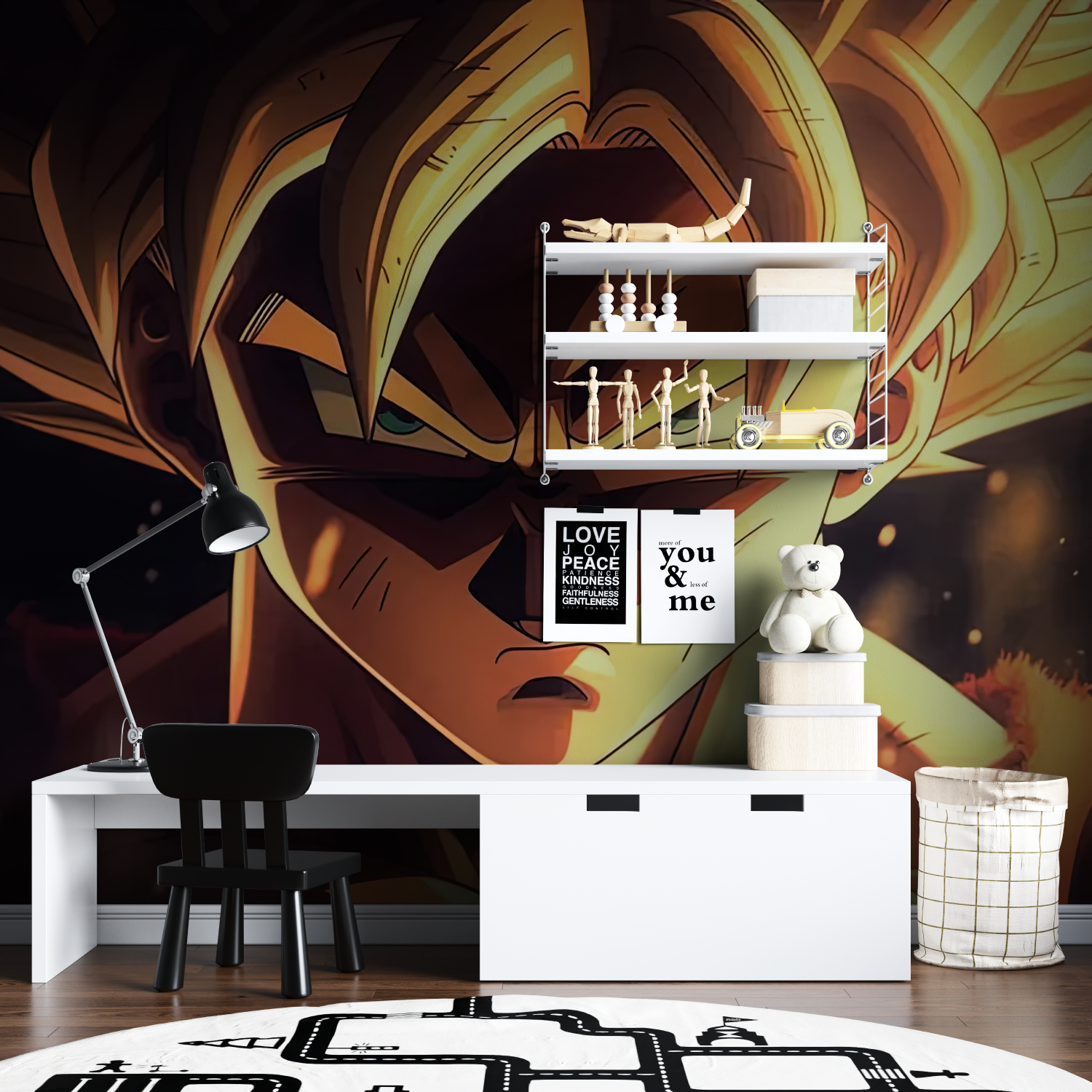 Papier Peint Dbz visage Vegeta - tapisserie hero