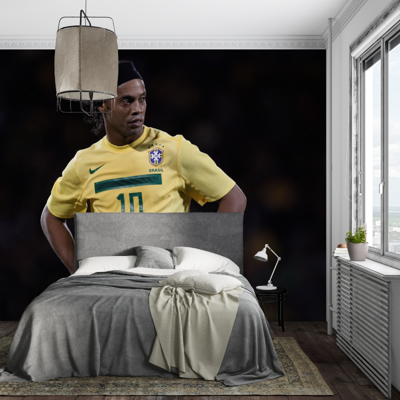 Papier peint ronaldinho piece ados