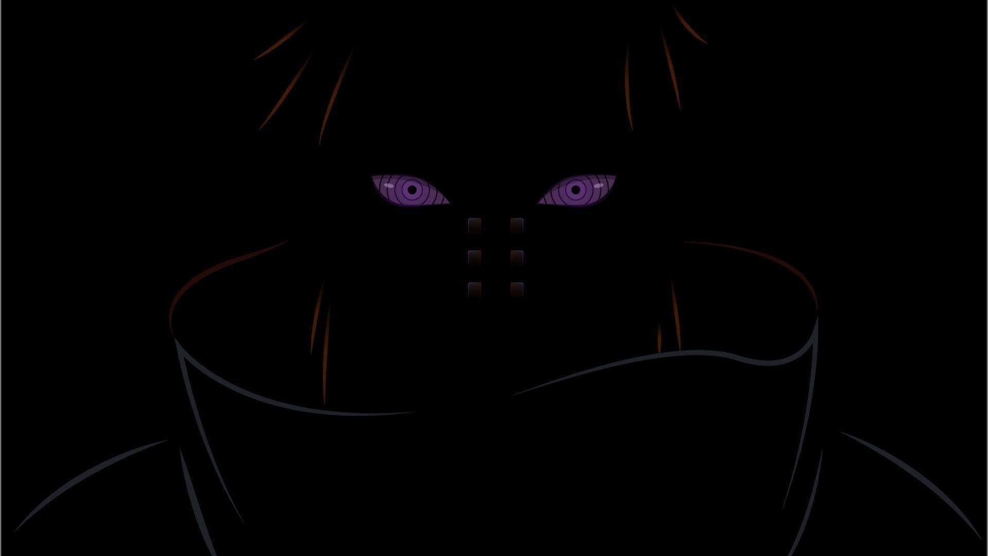 Papier Peint Naruto Noir Néon