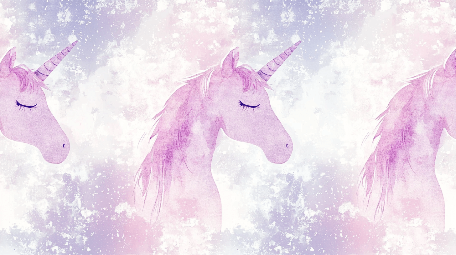 Papier Peint Déco Licorne Chambre Fille