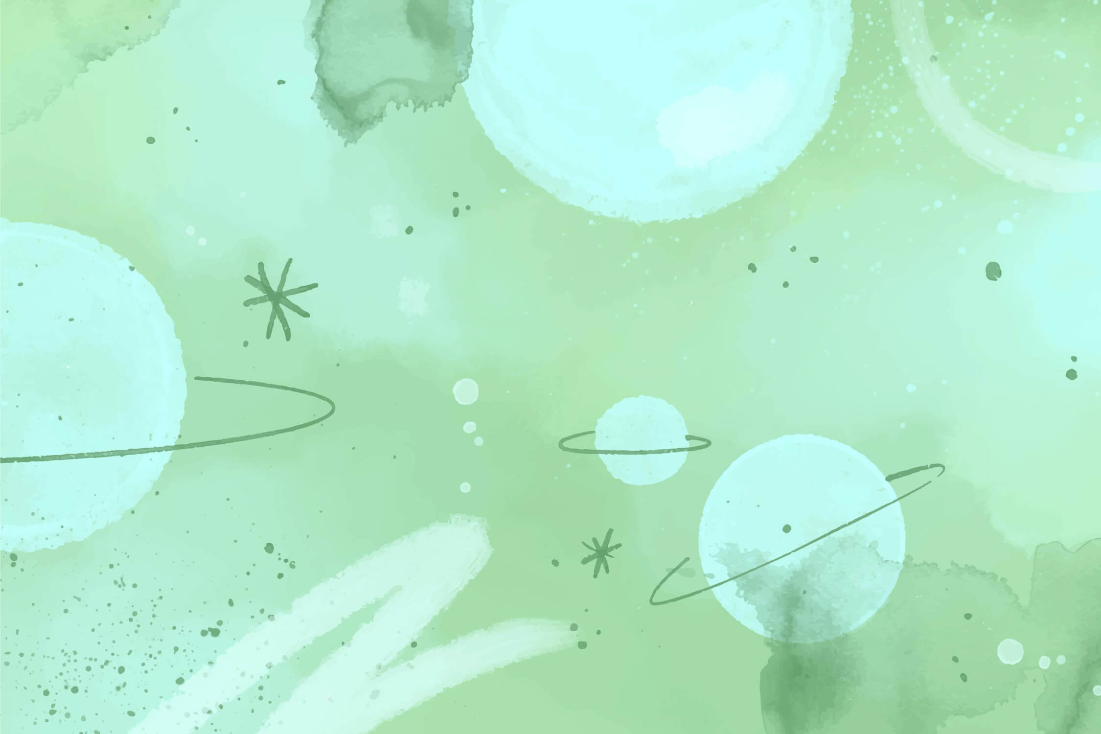 Papier Peint Espace Planetes Enfants