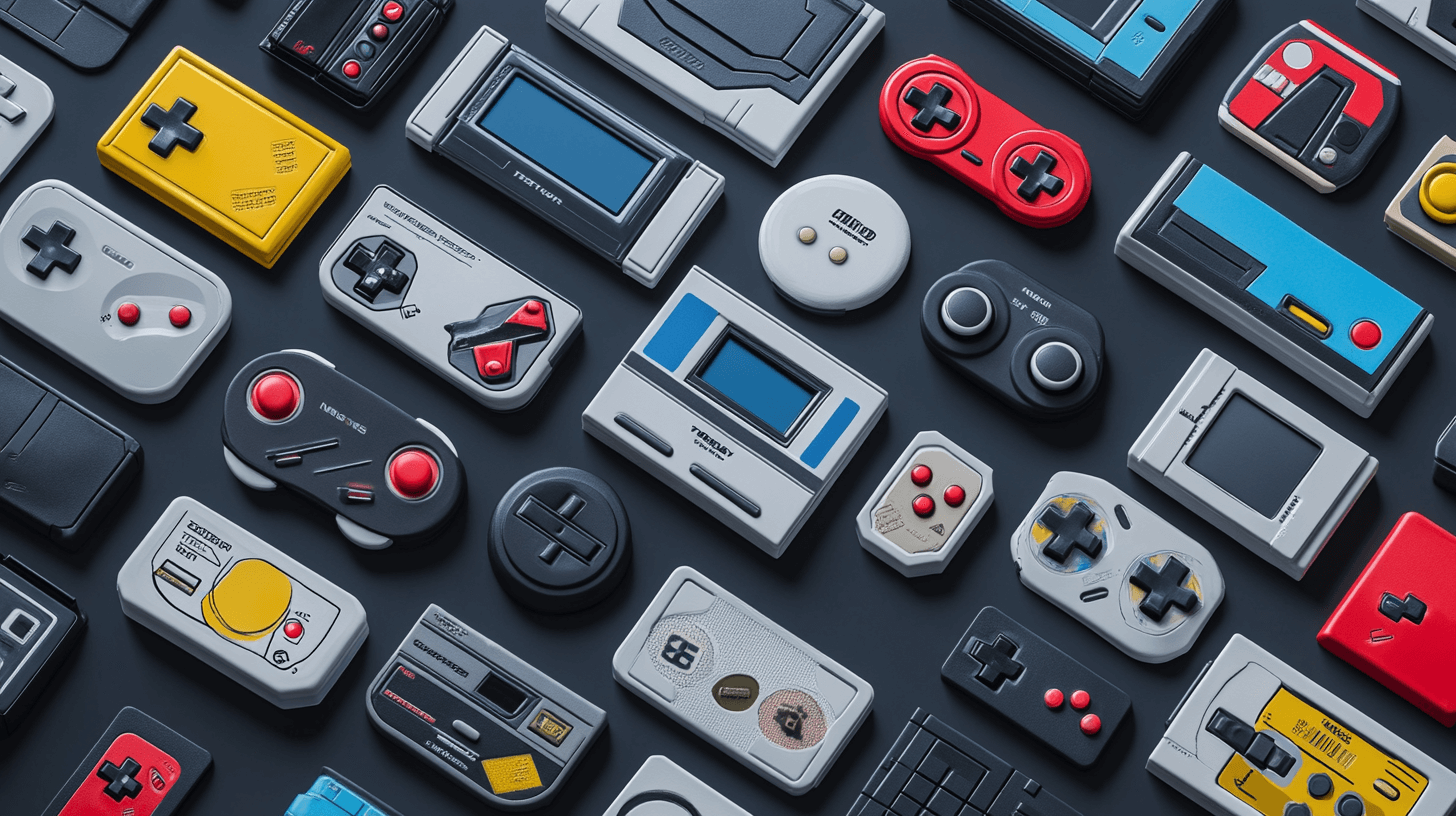 Papier Peint Gamer Retro Gaming Garçon