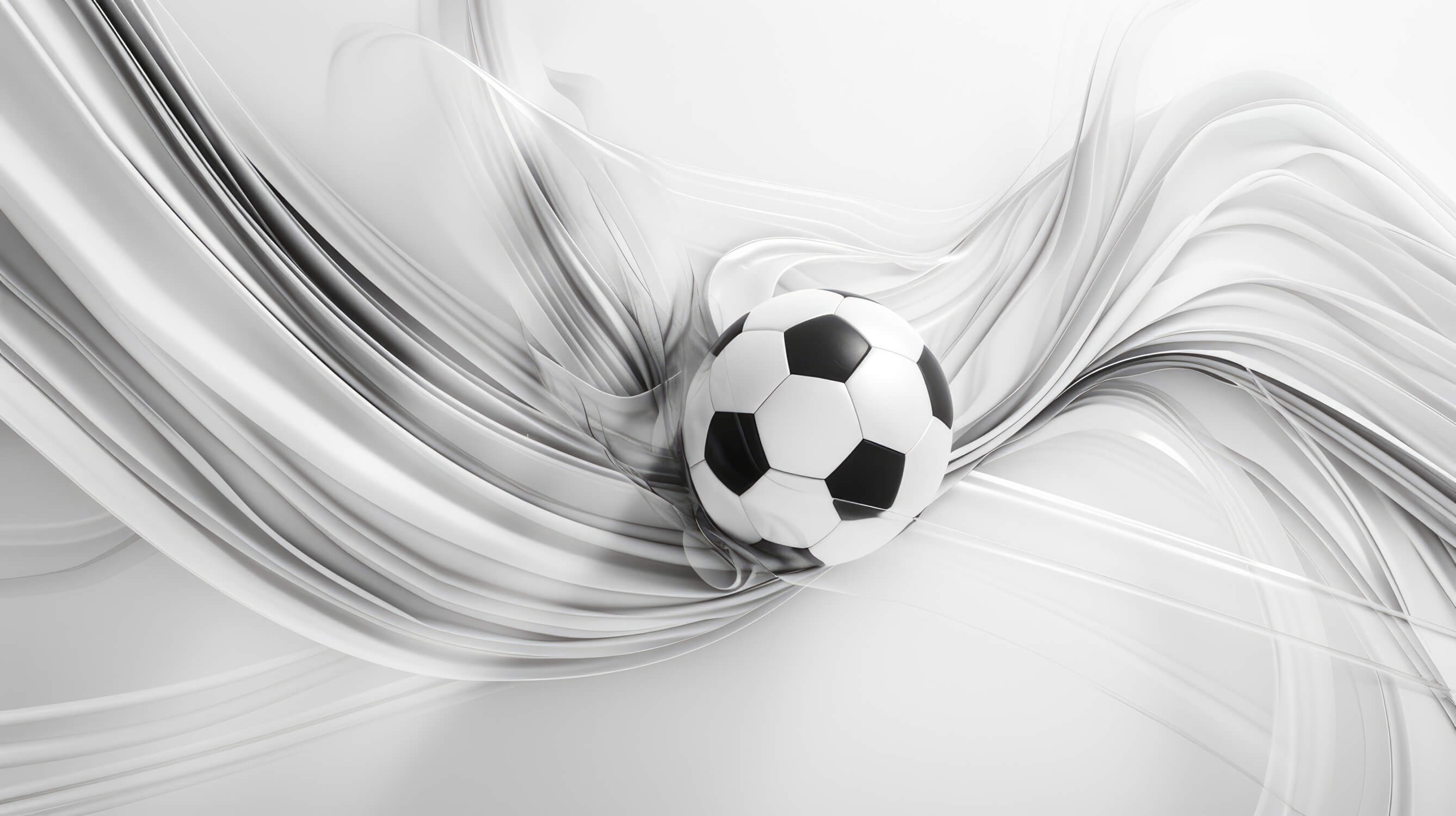 Papier Peint 3D Ballon Foot