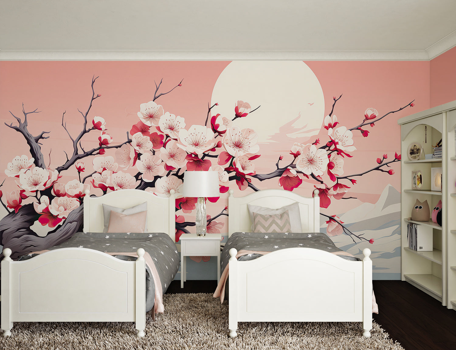 Cerisier Papier Peint Japonais