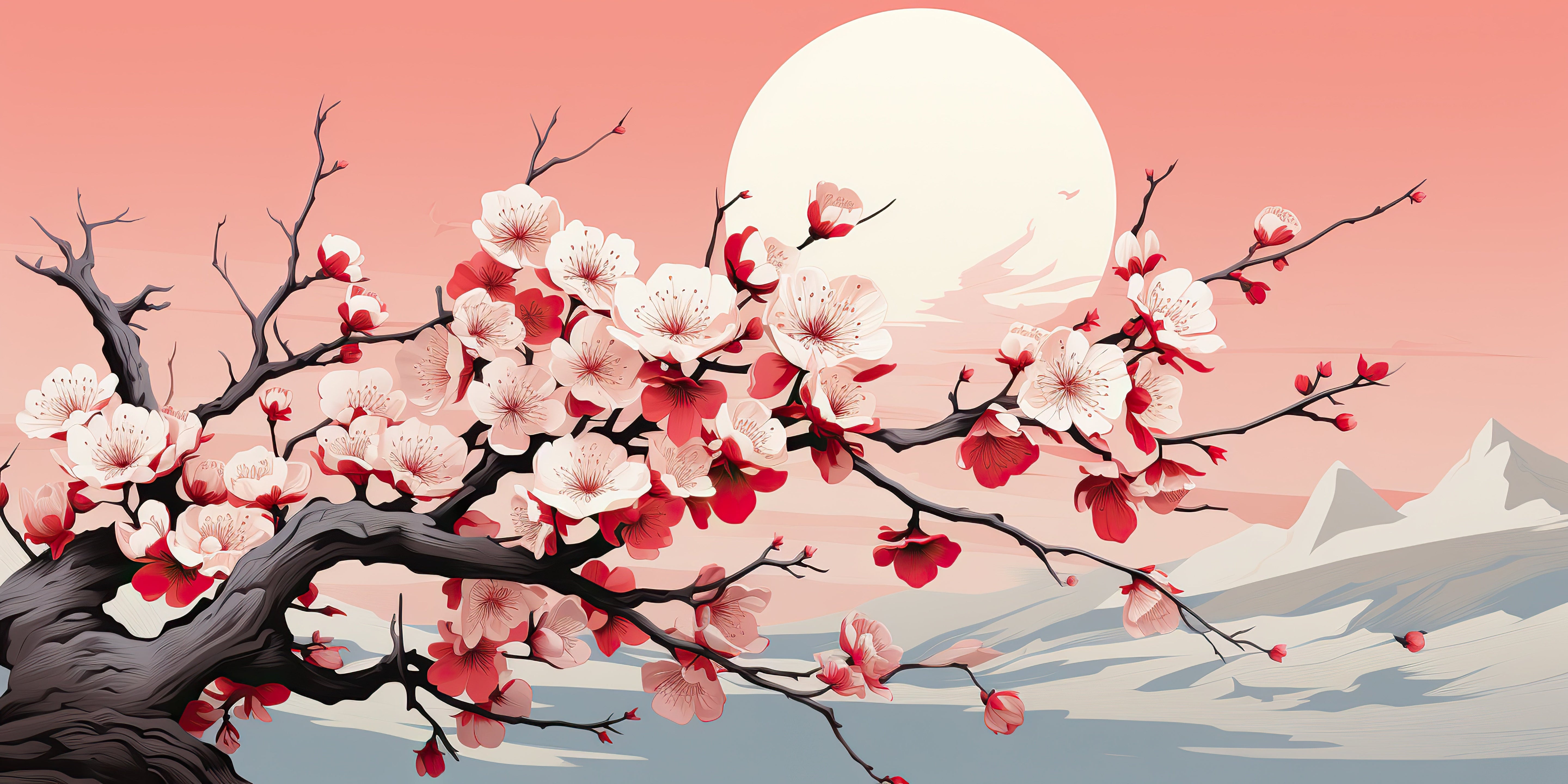 Tapisserie Vague Japonaise