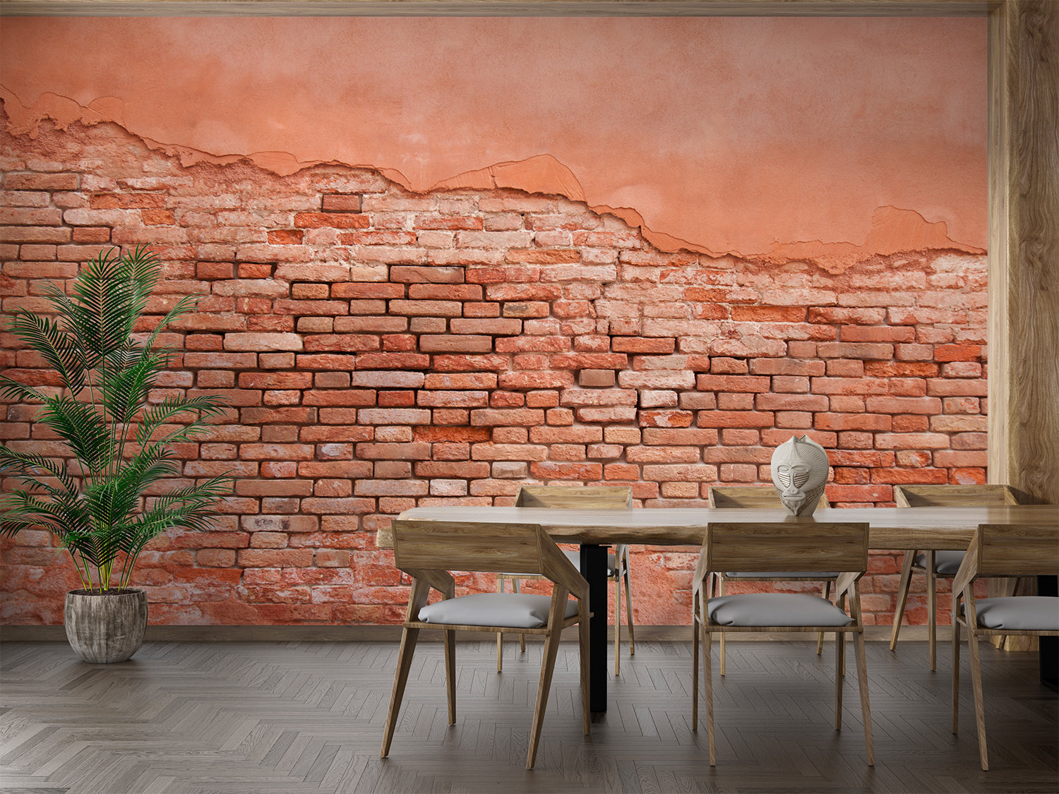 Chambre Papier Peint Brique