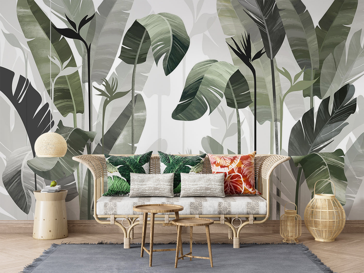 Chambre Papier Peint Feuillage
