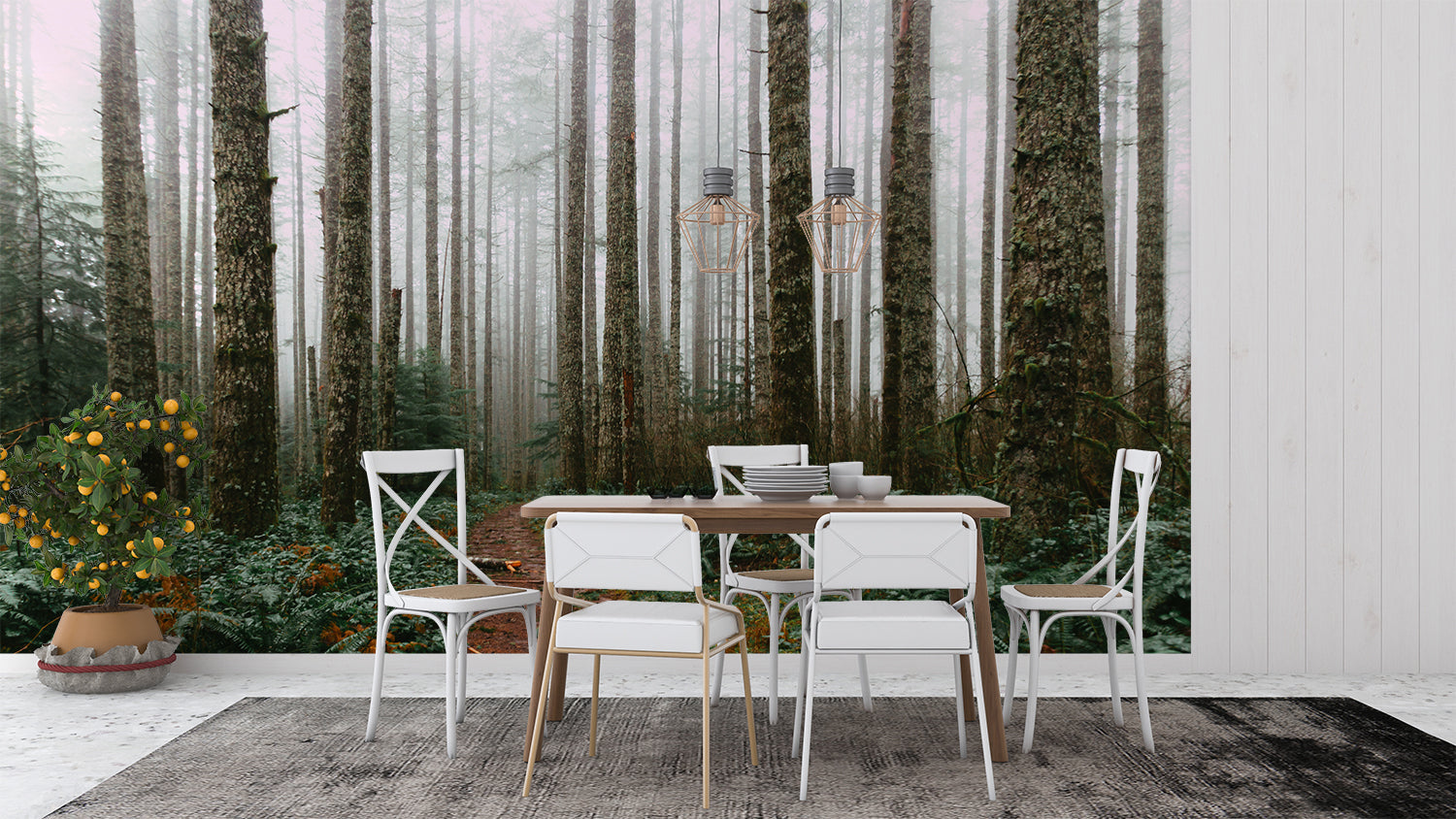 Chambre Papier Peint Foret