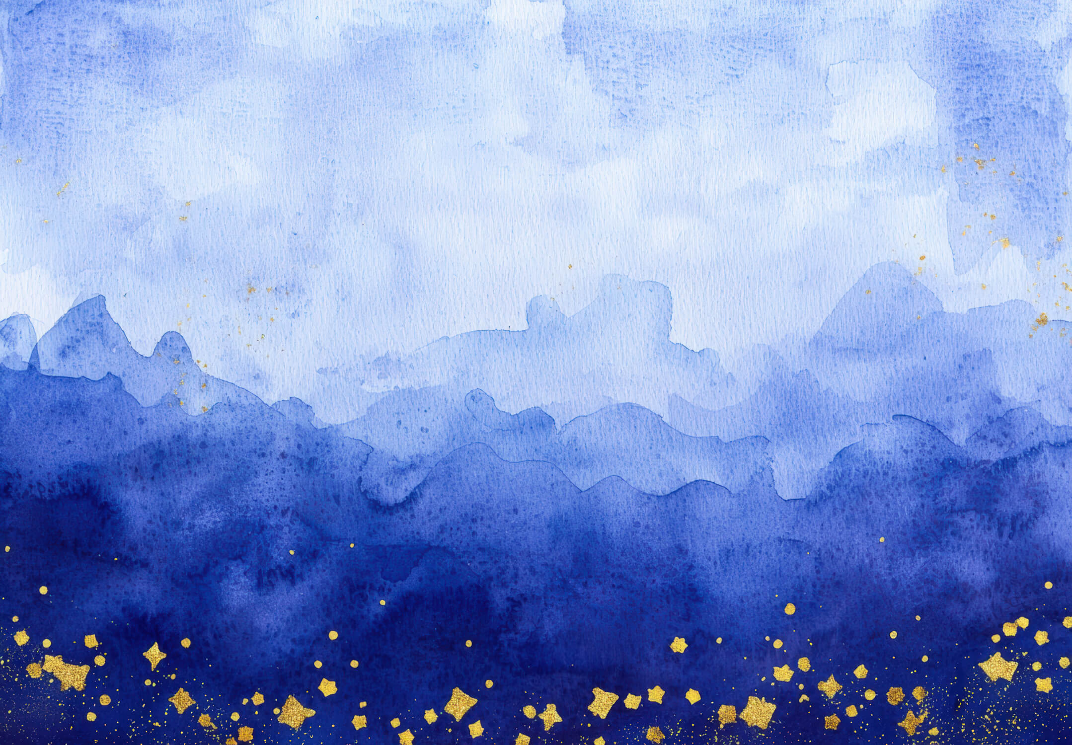 Papier Peint Aquarelle Ciel Enfant