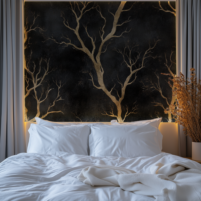 Papier peint arbre genealogique sirius black chambre premium