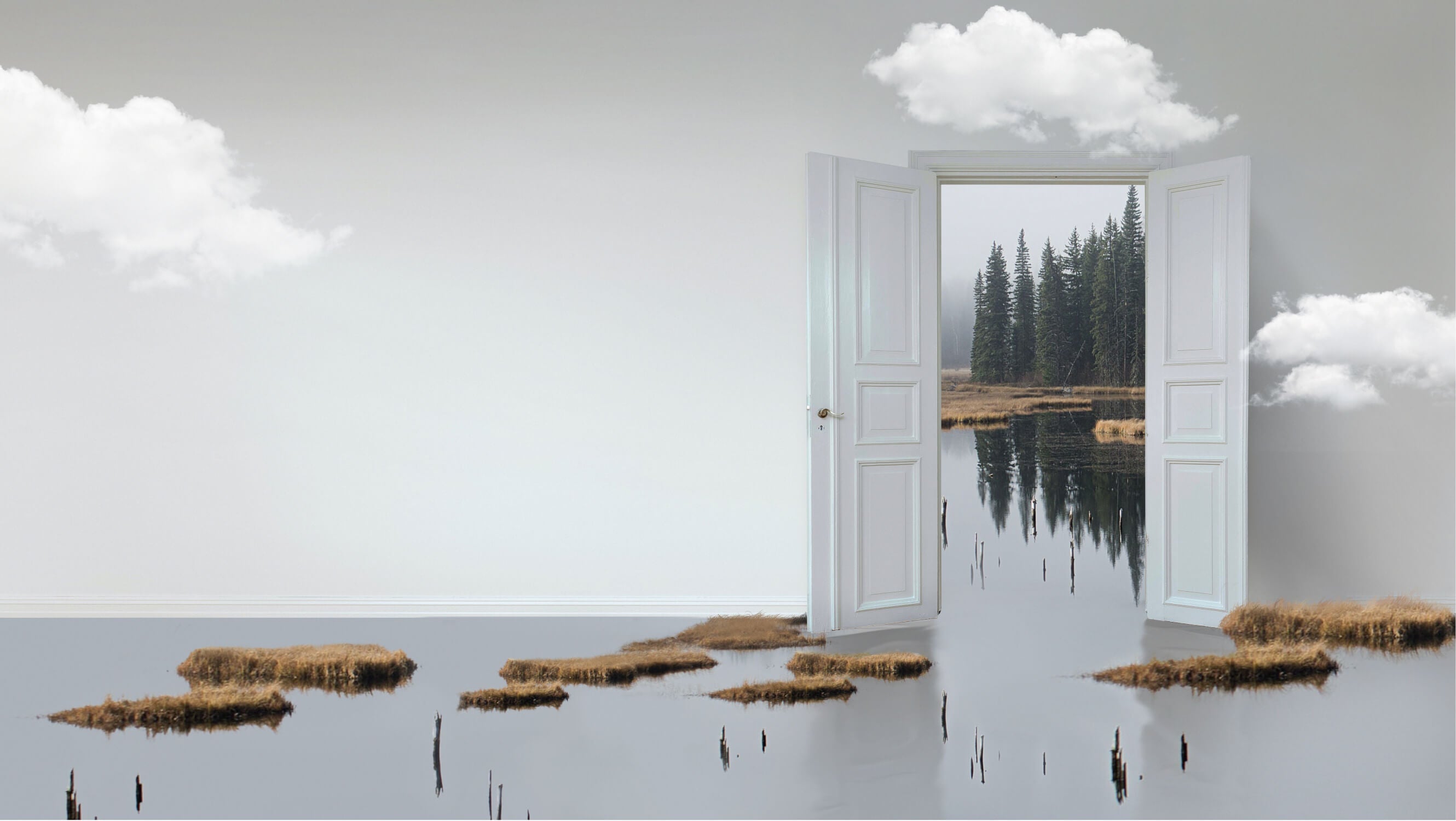 Papier Peint Porte Trompe L Oeil