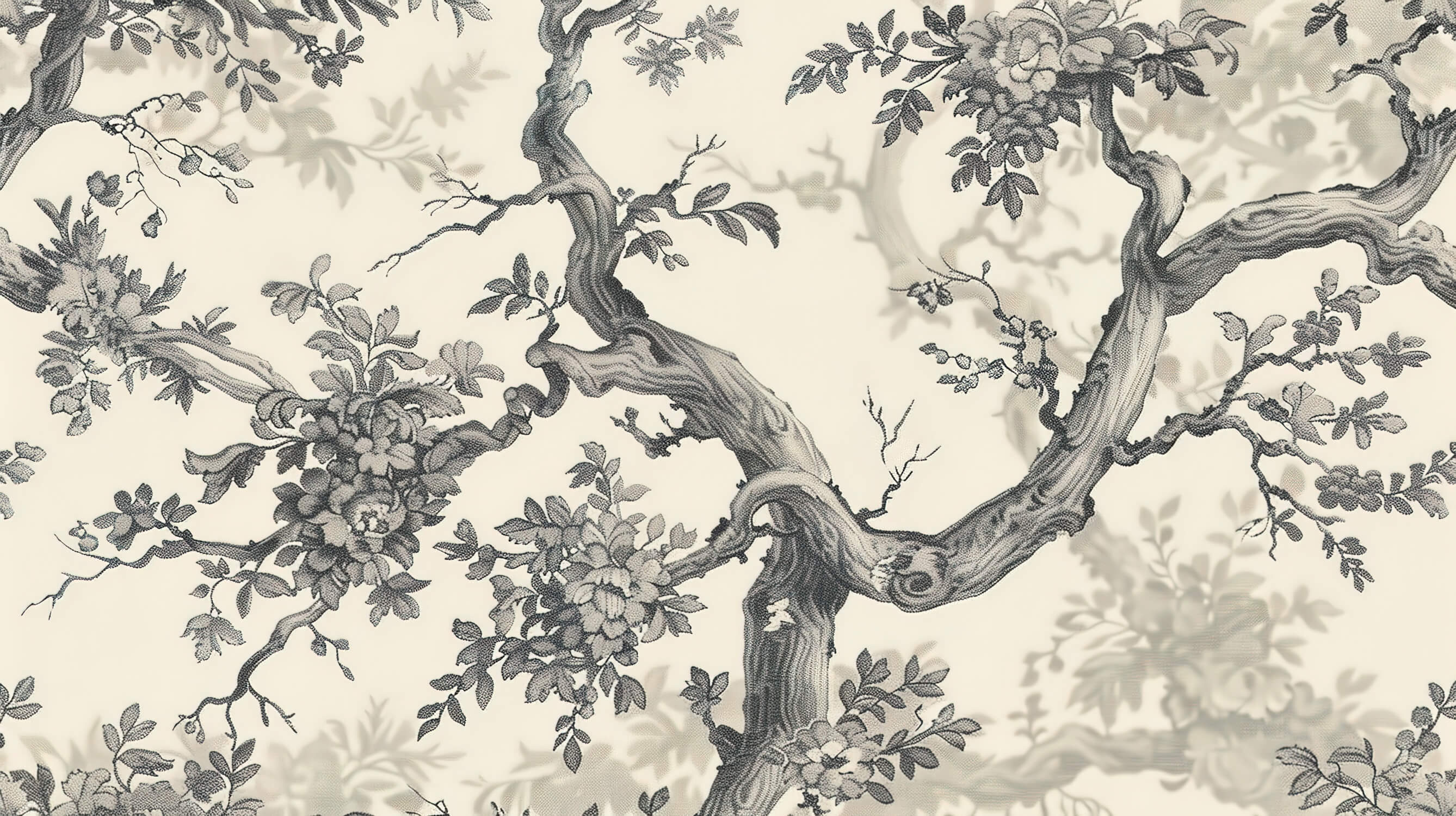 Papier Peint Toile De Jouy 3d