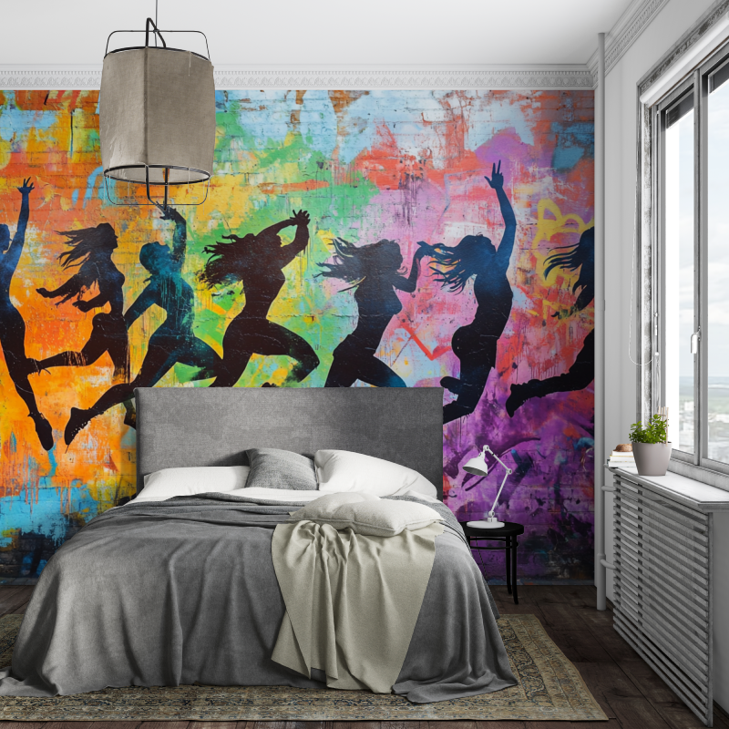 Papier peint jeune hip hop piece ados