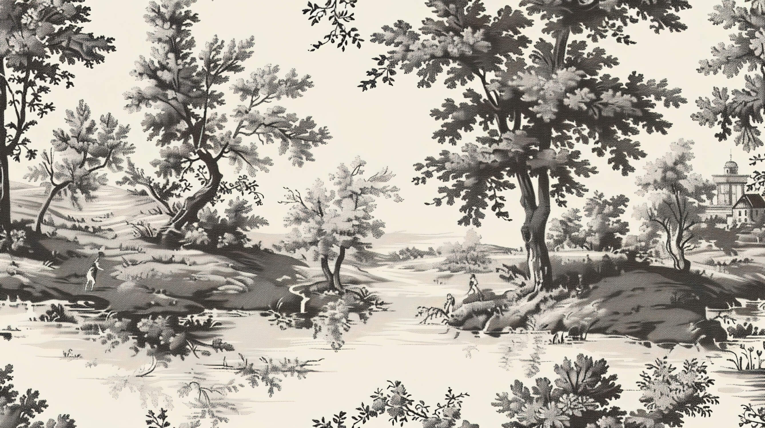 Papier Peint Toile De Jouy Adulte