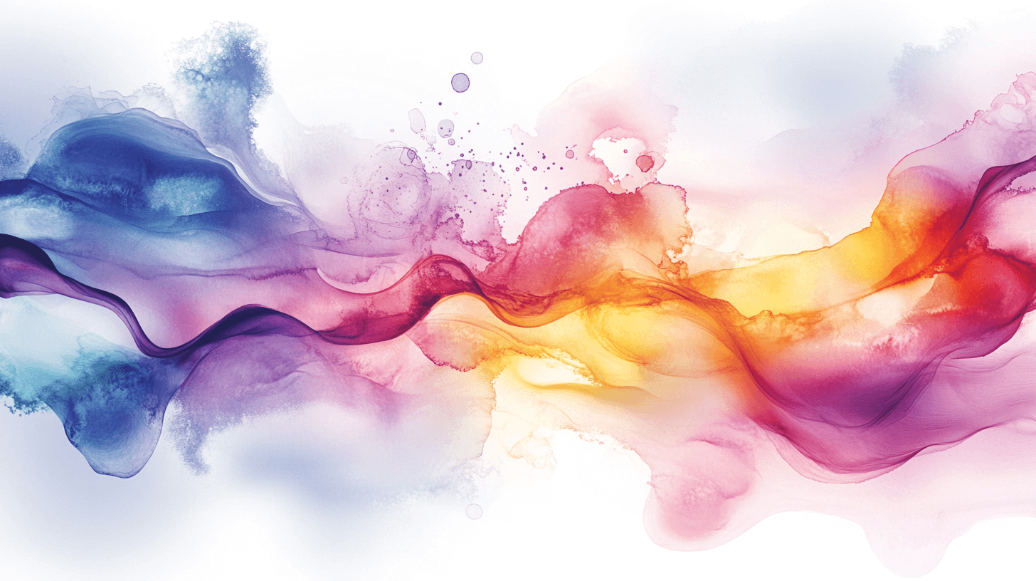 Papier Peint Aquarelle Art Fluidité Et Abstraction