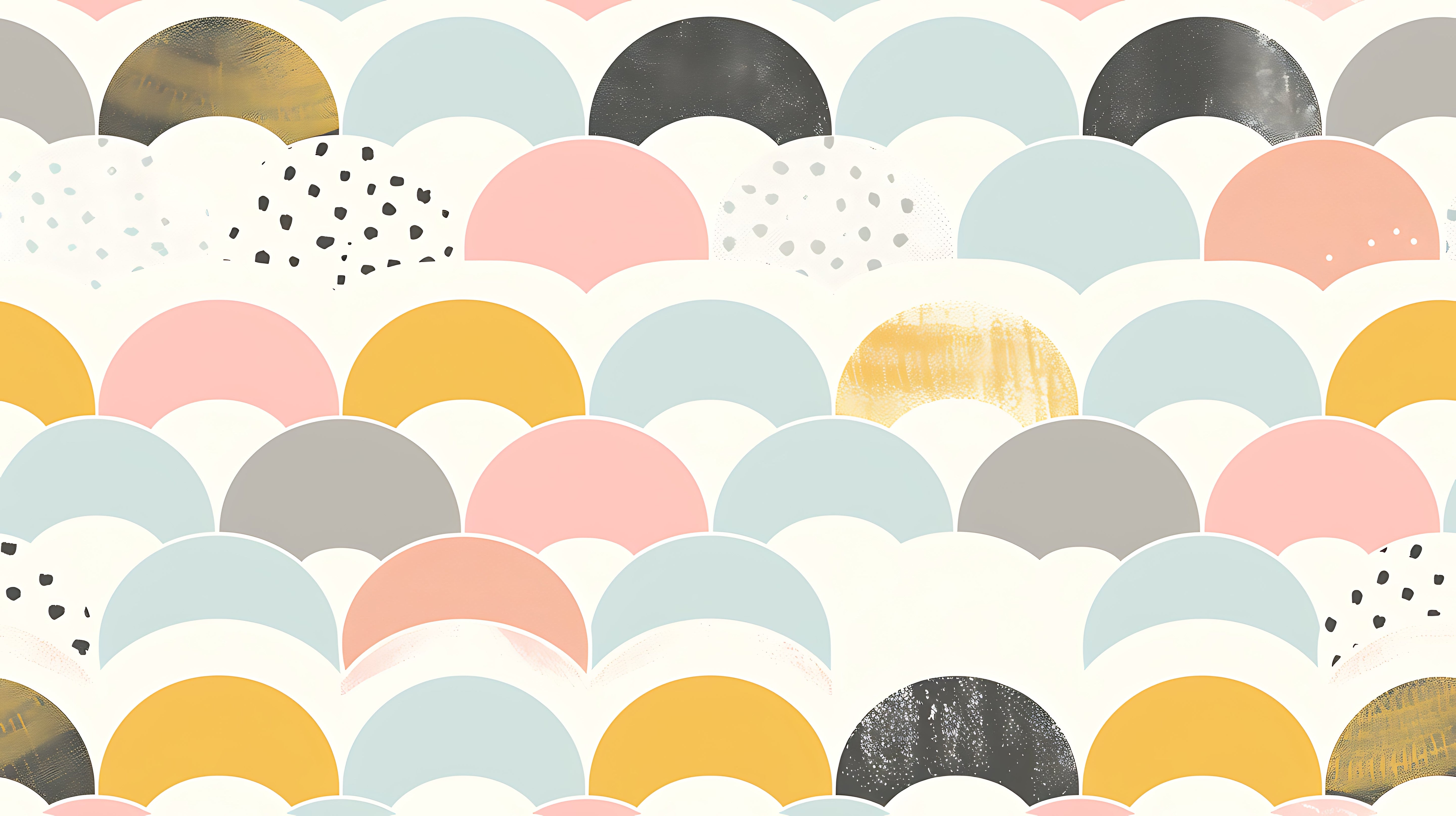 Papier peint bébé géométriques scandinaves