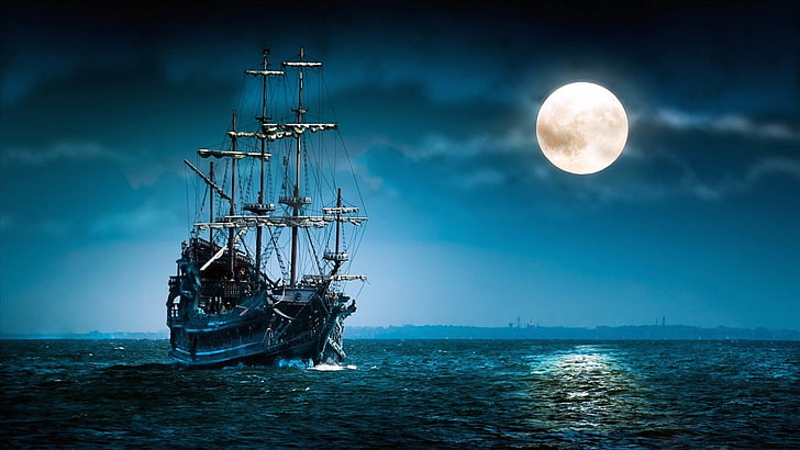 Piratenschip decor